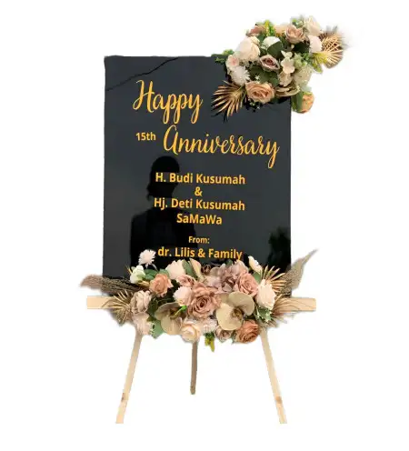 Papan Bunga Akrilik Ballroom Hotel Cilegon